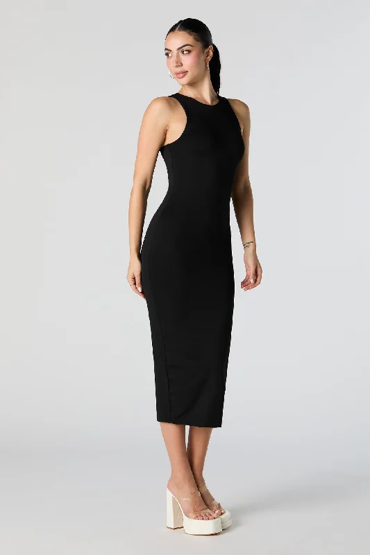 Contour Sleeveless Bodycon Midi Dress