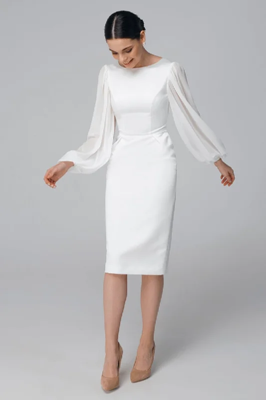 Lillia Long Sleeve Midi Dress