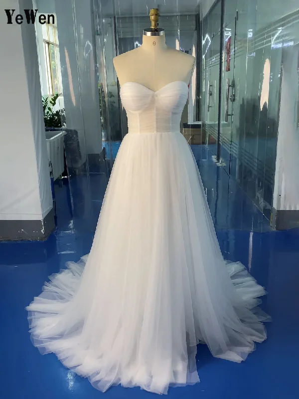 Simple Style Tulle Dress for Photo Shoot Colorful Wedding Dress Bridal Shower Dress YW231037