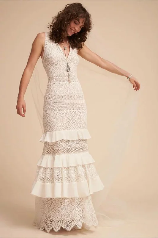 BHLDN Tadashi Shoji Cabriole Gown